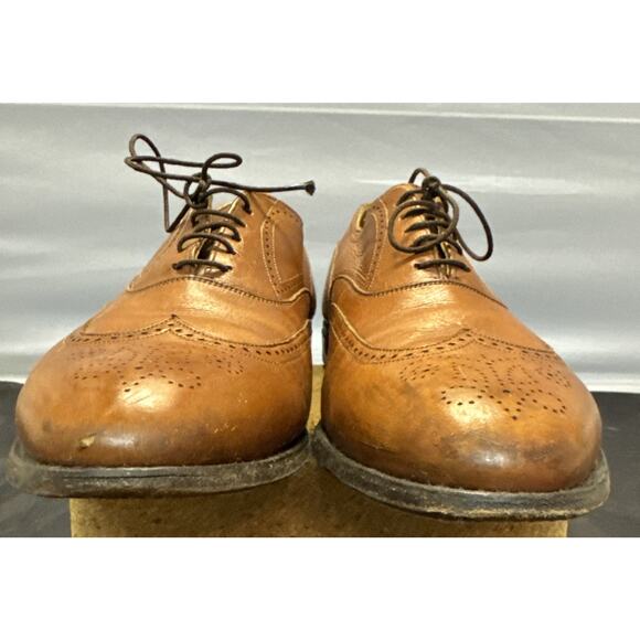 Johnston & Murphy Aristocraft 24-8652 Men\'s Size 11 C Oxford Dress Shoes VTG main image 8
